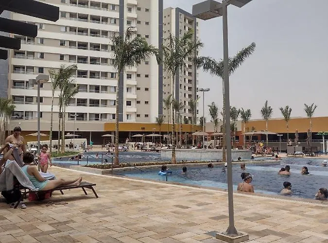 apartamento enjoy solar das águas Olímpia para 5 pessoas