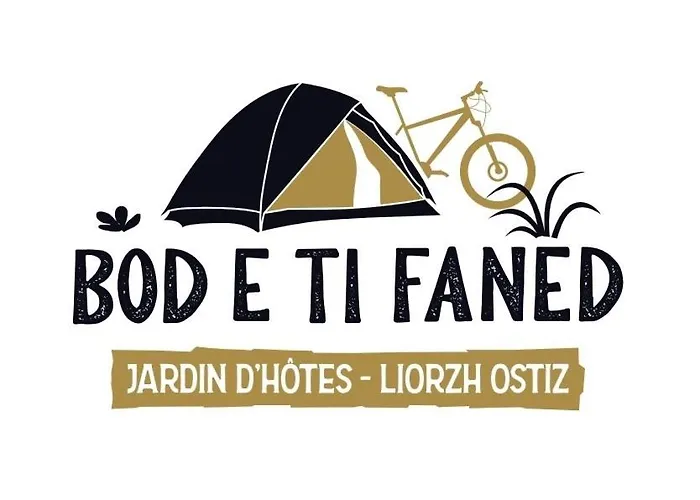 Bod e ti Faned, jardin d'hôtes réservé aux randonneurs sans véhicule motorisé Tréguier