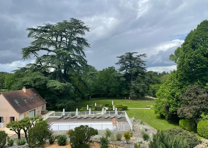 Hotel & Restaurant - Le Manoir Des Cedres - Piscine Exterieure Et Climatisation