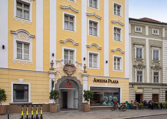 Amedia Plaza Wels. Trademark