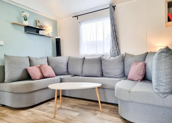 Prachtig chalet OK50 D12 op familiecamping