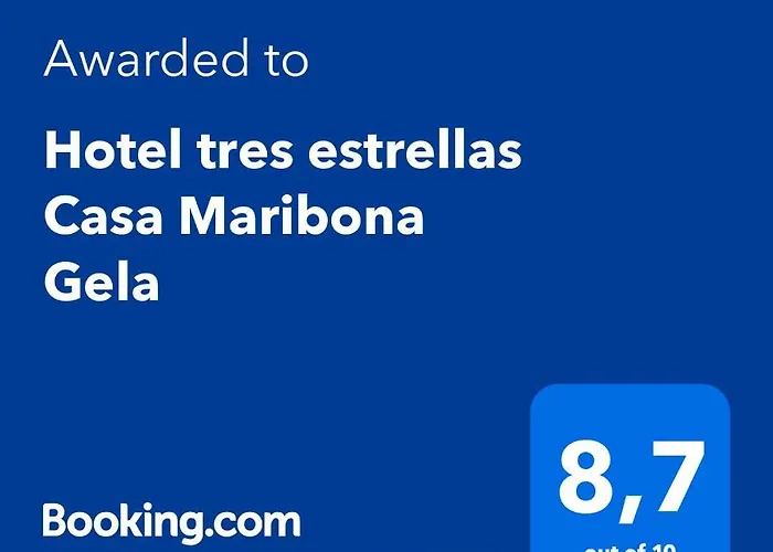 Hotel tres estrellas Casa Maribona Gela