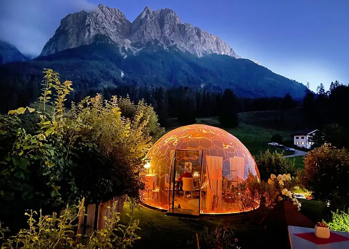 Bayern Resort Hotel - Adults Only - Mit Zugspitzblick - Eibsee-Naehe - Wellnessbereich - Naturpool Im Sommer