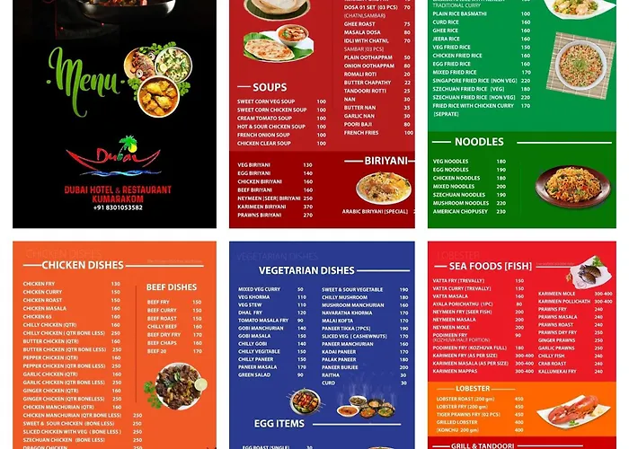 Dubai Hotel & Restaurant Kumarakom