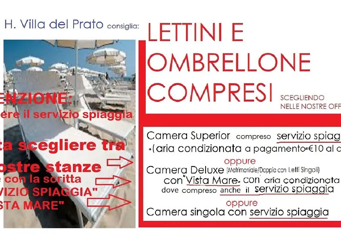 Hotel Villa Del Prato Bellariva Di Rimini