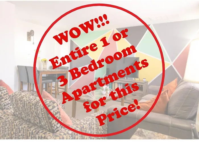 1 Or 3 Bedroom Apartment With Full Kitchen