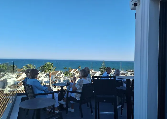 The Orange House Boutique Hotel And Upstairs Rooftop Bar Center Of La Cala De Mijas 100M From The Beach