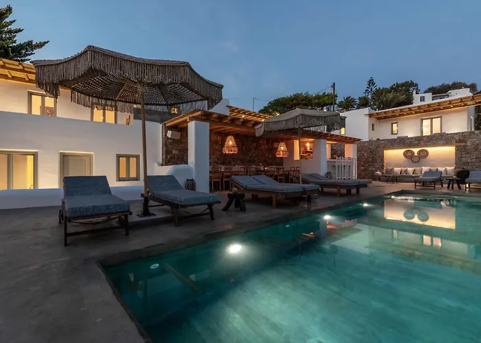 Trinity Mykonos - Beachfront Villa