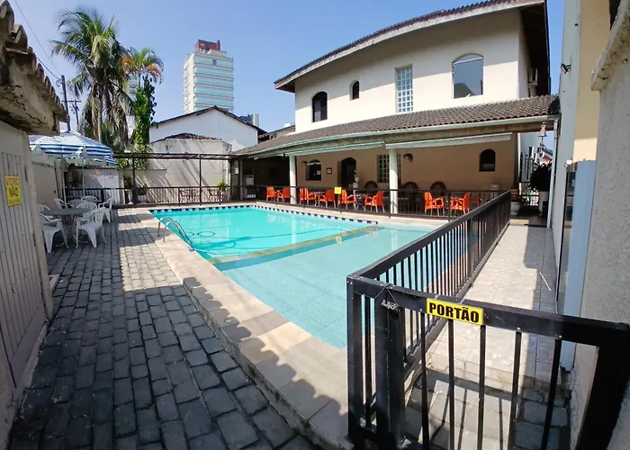 Pousada Parque Suites - Estacionamento E Piscina Na Enseada Guarujá