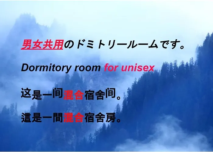 Hostel198 Bunk Bed For Unisexーvacation Stay68108V