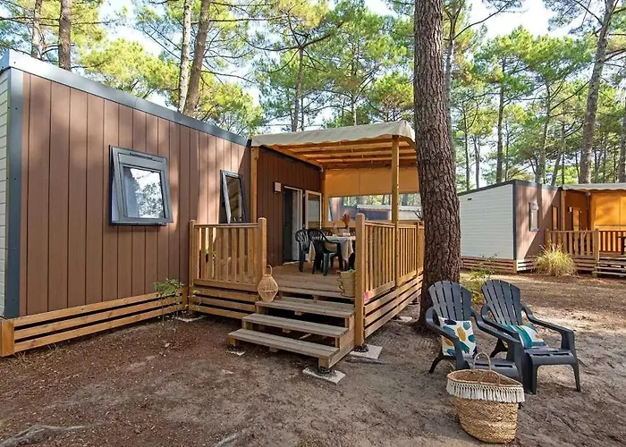 Camping 4 Etoiles - Parc Aquatique - Eeic0G Biscarrosse
