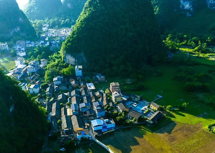 Yangshuo Vision Villa-One Way Airport Free Pick Up Over 4 Nights