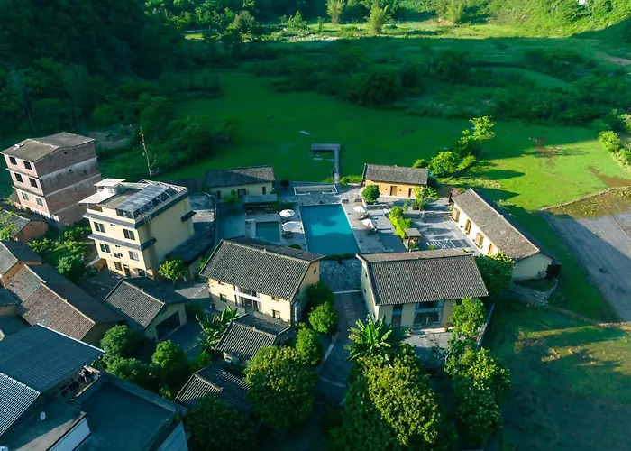 Yangshuo Vision Villa-One Way Airport Free Pick Up Over 4 Nights