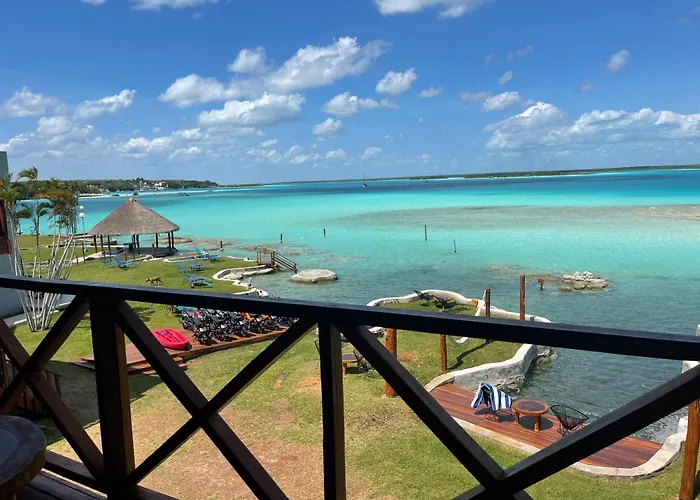 Blue Caribe Bacalar Front Lagoon
