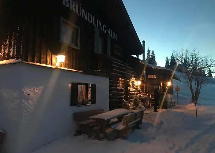 Bruendling-Alm Berggasthof Auf 1167M Auf Dem Hochfelln