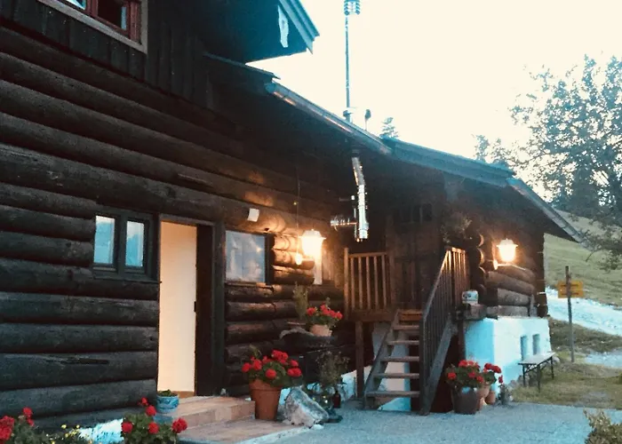 Bründling-Alm Berggasthof auf 1167m auf dem Hochfelln