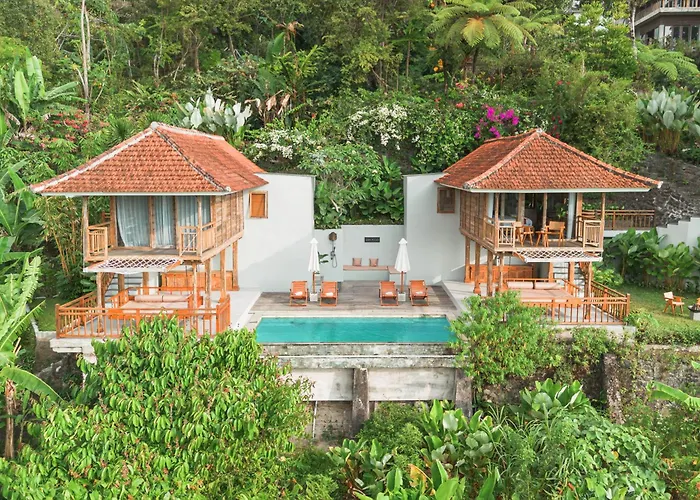 Ocean & Mountain View Villa, Waterfalls, Munduk Eco-Luxe By Santrian
