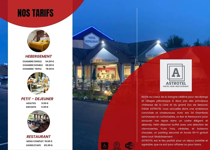 Astrotel Romorantin-Lanthenay Soiree Etape