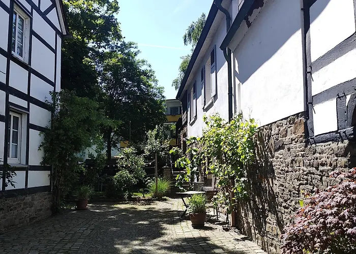Fünf Giebel Eck in der Freiheit am Ruhrtalradweg