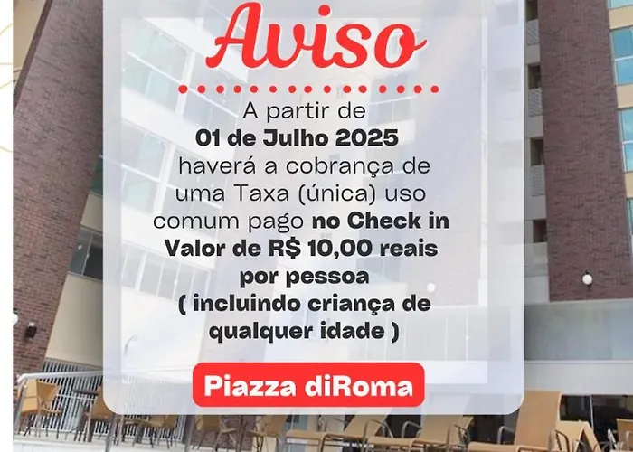 Piazza Diroma Acesso Diroma Acqua Park Gratuito Star Temporada Aparthotel Caldas Novas