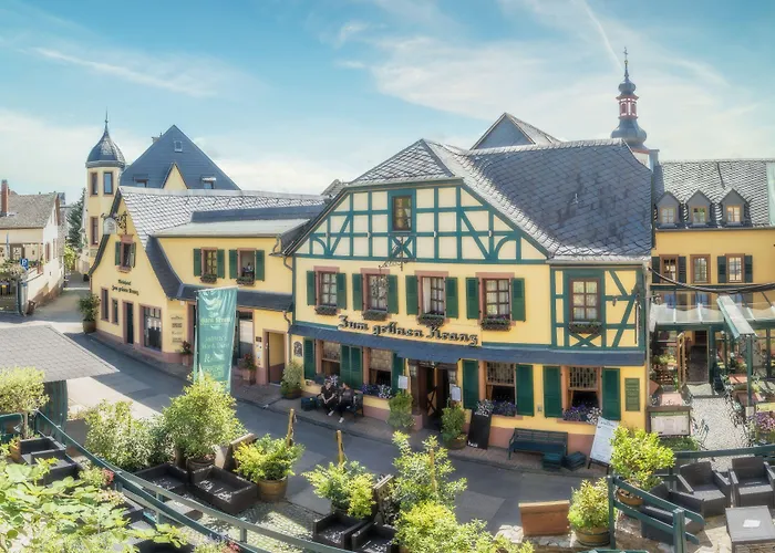 Weinhotel Des Riesling Zum Gruenen Kranz