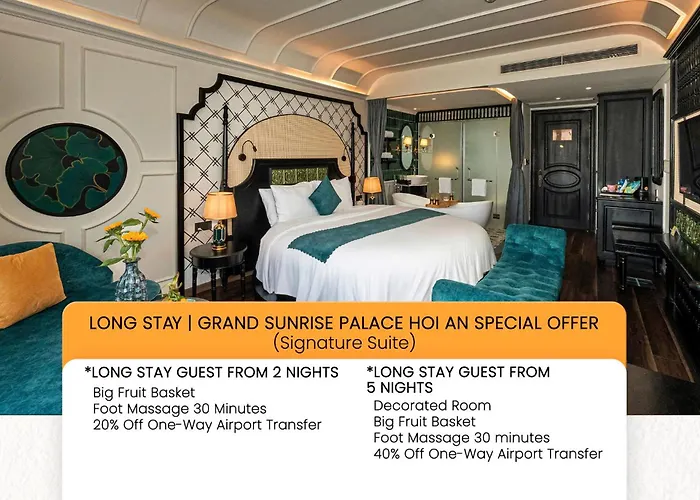 Grand Sunrise Palace Hoi An- A Luxury Indochine Hotel & Spa