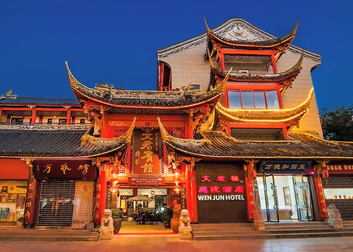 Wenjun Courtyard Hotel Chengdu ,English-Speaking , Pick-Up Service ,Laundry Service , Local Tours