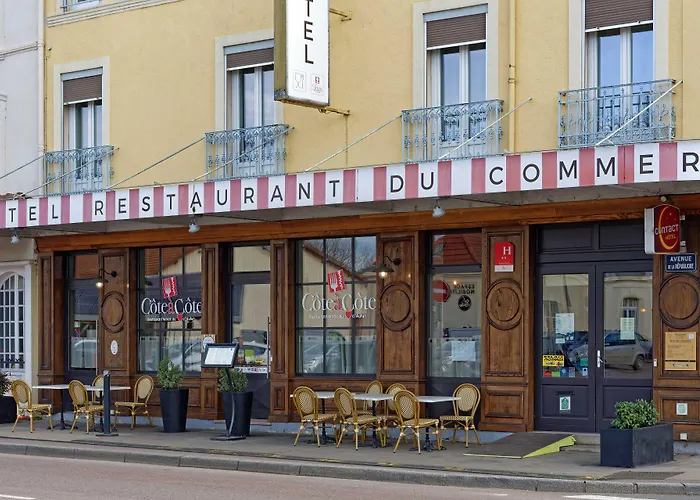 Contact Hotel Du Commerce Et Son Restaurant Cote A Cote