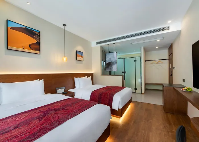 Floral Lux Hotel Huangshan Mountain View Terrace B&B, Tangkou Nandamen Branch