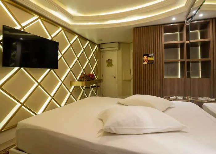 Golden Motel Pernoite Suite Luxo Com Conforto E Privacidade Garagem Privativa