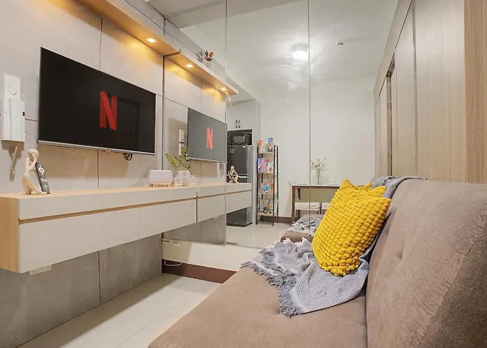 Cozy 1Br Balcony With Pool View Plus Free Parking