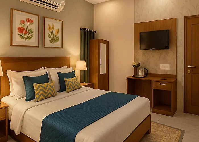 Hotel Luxury Ramayan Bliss Near Ram Mandir Free Parking On Site #Lift #Air Condition Rooms