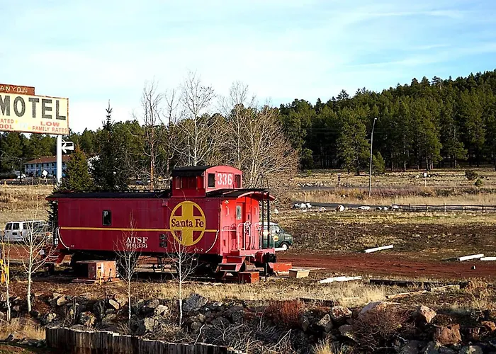 Historic Rail Caboose On Route 66