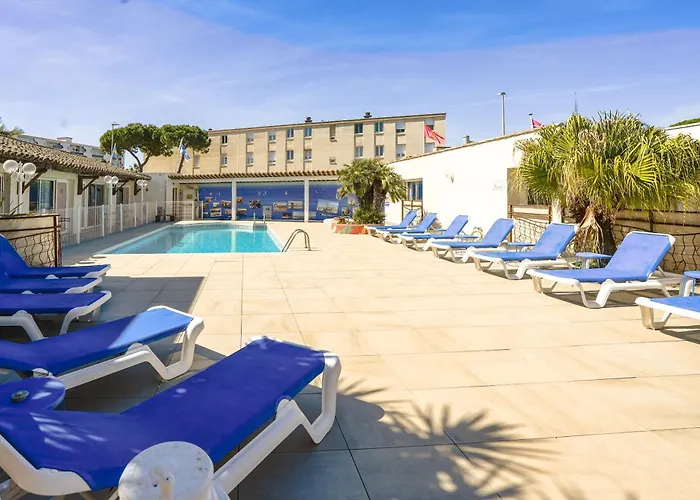 Amerique Hotel Palavas - Piscine - Plage