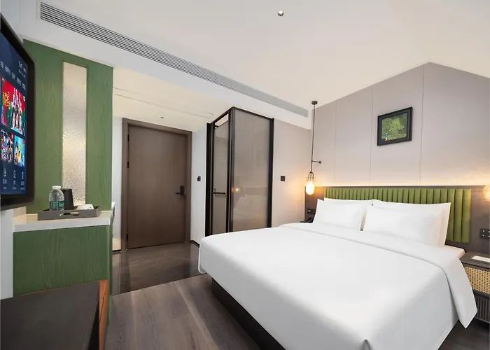 义乌悦华璞心酒店yueviva Hotel-5Mins Walk To Yiwumarket