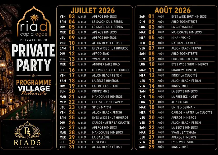 Village Naturiste Hôtel Libertin Cap d Agde
