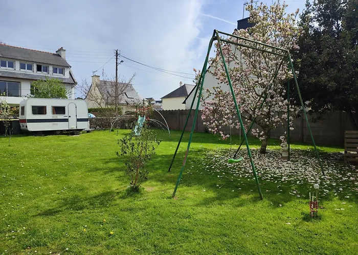 Bod e ti Faned, jardin d'hôtes réservé aux randonneurs sans véhicule motorisé Tréguier