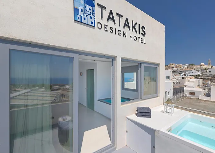 Tatakis Design Hotel With Rooftop Caldera Views