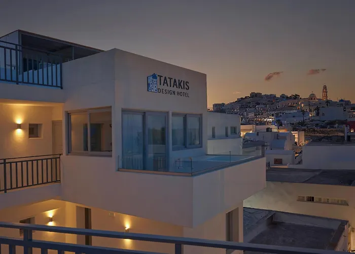 Tatakis Design Hotel With Rooftop Caldera Views