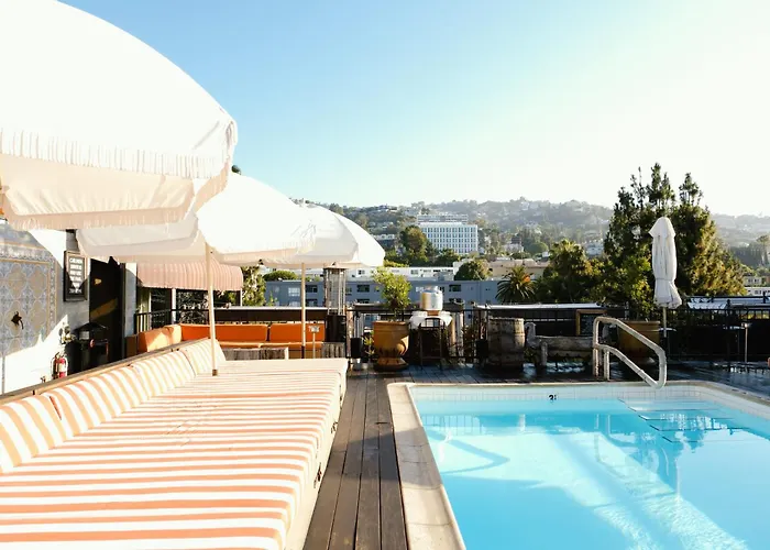 Hotel Petit Ermitage à Los Angeles