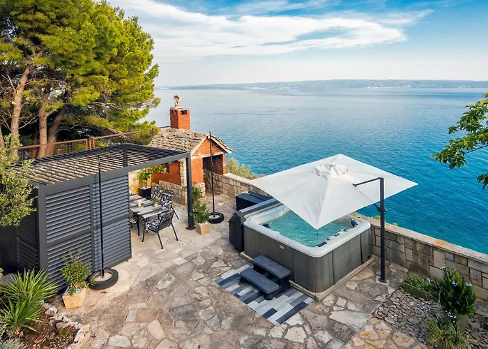Super Horizont- Sea View Apartments With Private Jacuzzi Time & Free Parking Stobreč