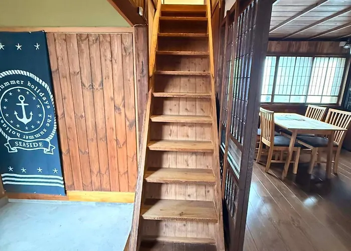 Sado Stay 01 海まで12秒 1客のみ オーシャンビュー Beach Side House ウッドデッキ