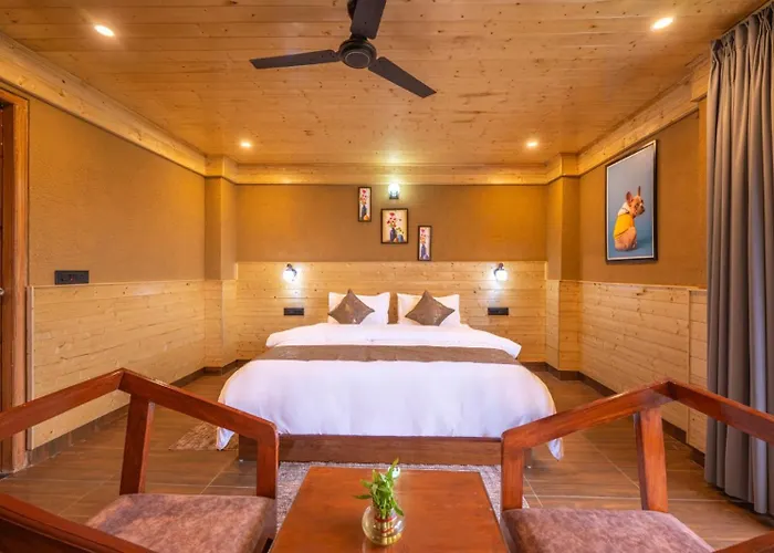 The Charvi Retreat I Vacations I Conference I Mice I Family Events I Open Air Terrace I Sky Bonfire I Wooden Rooms With Pvt Balconies I Kufri By Exotic Stays