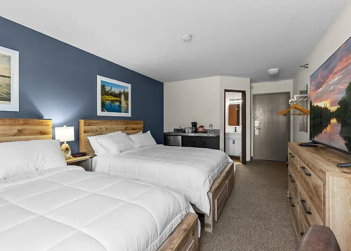 2 Queen Bed Room 5 Minutes From Gull Lake
