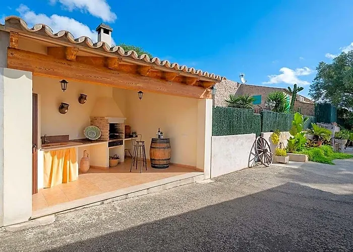 Vista Sol - Villa With Private Pool In Ariany. Free Wifi