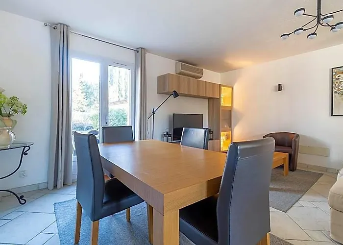Villa With Ac Private Heated Pool, Fitness Near Cannes, Frejus,