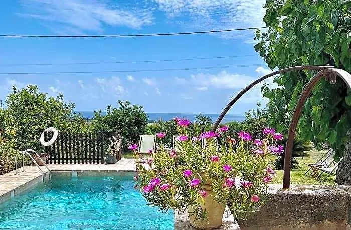 Authentic Sicilian Charm With Pool, Sea View, Parking Wifi