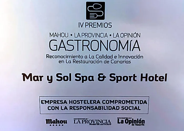 Hotel Marysol Accessible Los Cristianos Atlantic View