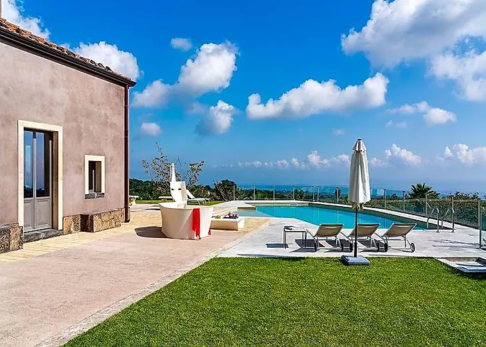 Villa In Zafferana Etnea Near Mount Etna