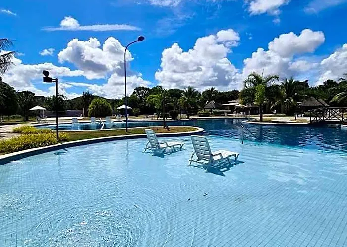 ILOA Condomínio Resort BARRA DE SÃO MIGUEL, Quarto em frente a piscina